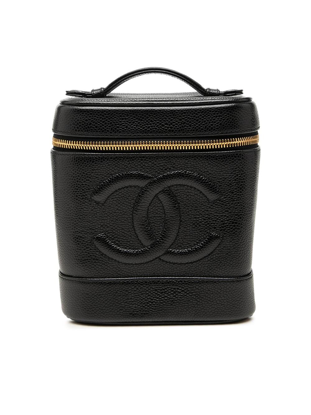 Chanel Cc Caviar Vanity Case Pre-Loved #348081C11B